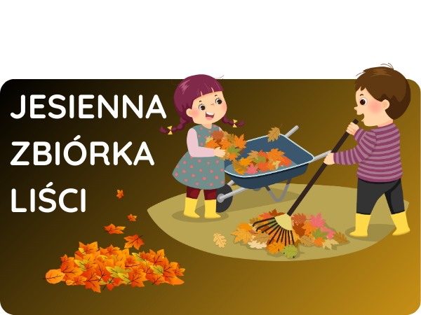 jesienna zbiórka liści
