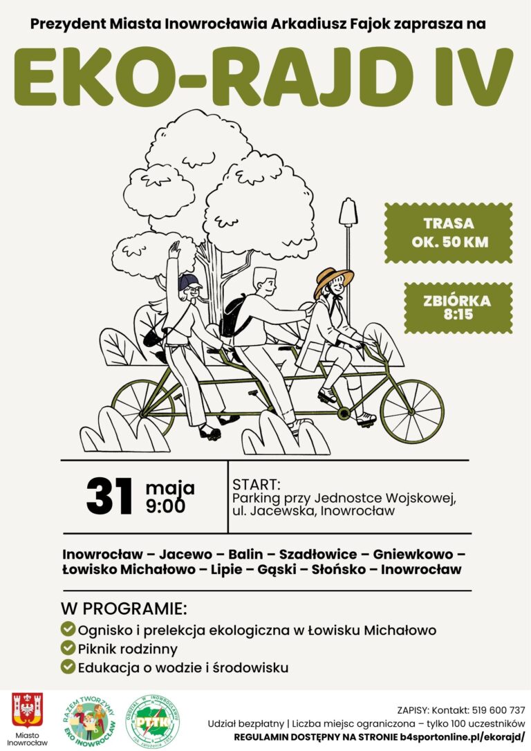 PlakatEKO-Rajd IV Inowrocław
