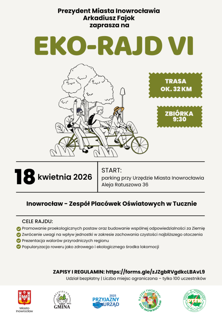 PlakatEKO-Rajd VI Inowrocław